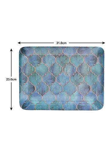 Goodhomes Melamine Serving Tray Set (Set Of 3 Trays) Mt134