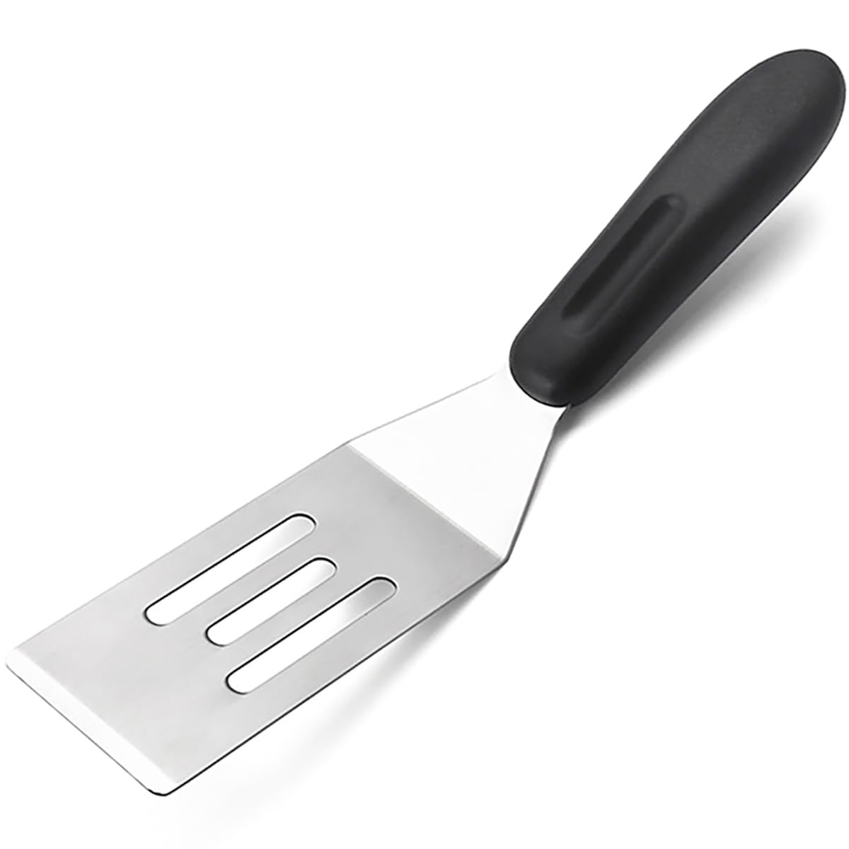 Small Metal Spatula,Mini Spatula For Flipping, Cooking And Baking,Stainless Steel Brownie Spatula With Non-Slip Handle For Kitch