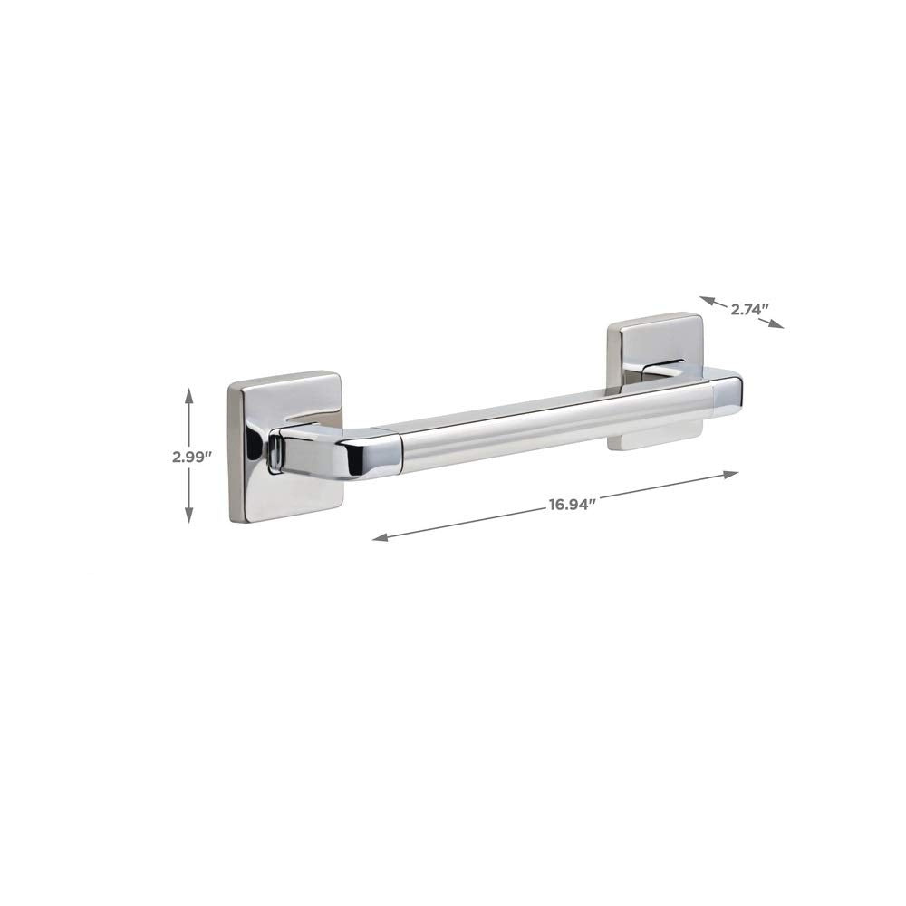 Delta Faucet 41912 Angular Modern Grab Bar, 12-Inch, Polished Chrome