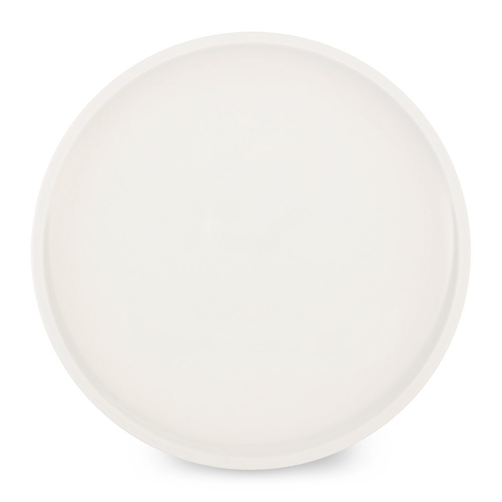 Artesano Dinner Plate Set Of 6 By Villeroy & Boch - Premium Vitrified White Porcelain - Made In Germany - Perfect For Rustic Din