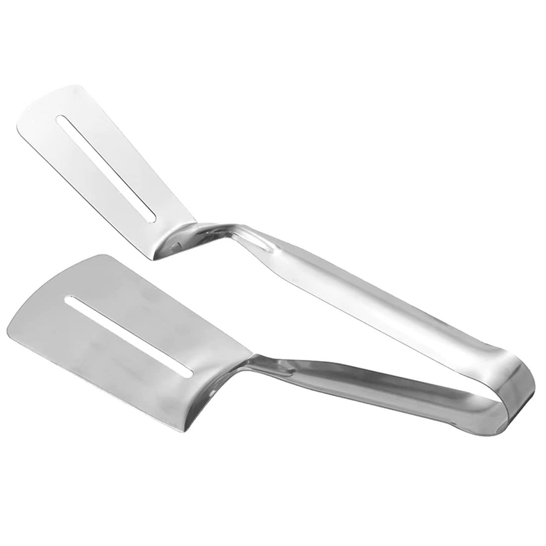 10 Inch Stainless Steel Double Sided Steak Clamps Cooking Tong Multifunctional Food Flipping Spatula Tongs Clip For Beefsteak Br