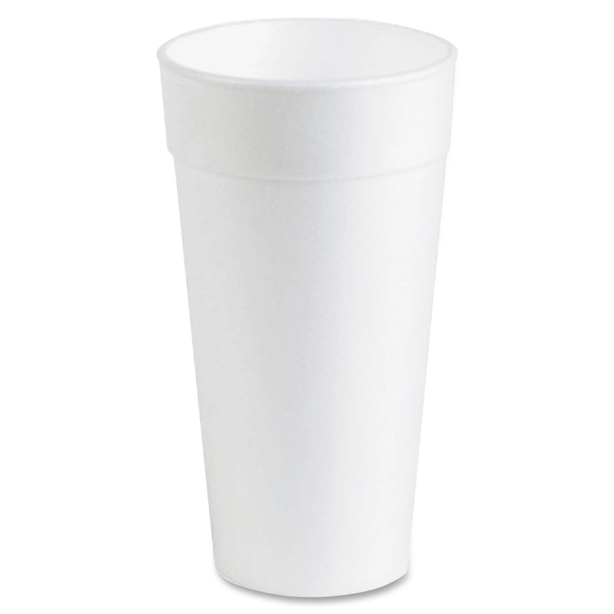 Genuine Joe 25250 Styrofoam Cups, 20 Oz, 500 Ct, White