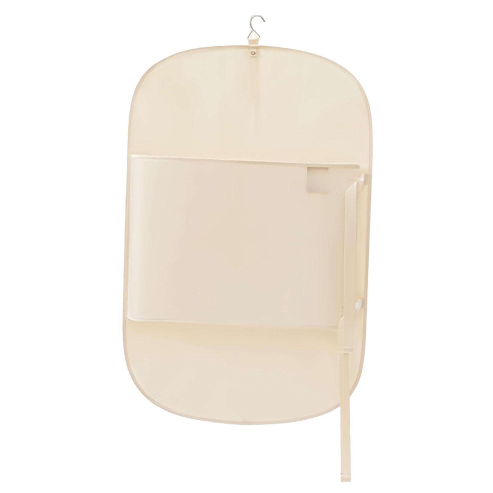 Heavenglow Closet Clothes Press Board Organizer Accessory Hanging Clothes Storage Plate Beige