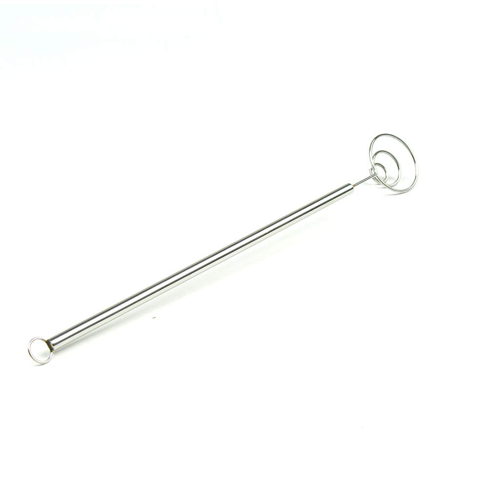 SCI Chocolate Dipping Tool - Swirl - Silver - Versatile Kitchen Utensil for Melting and Dipping