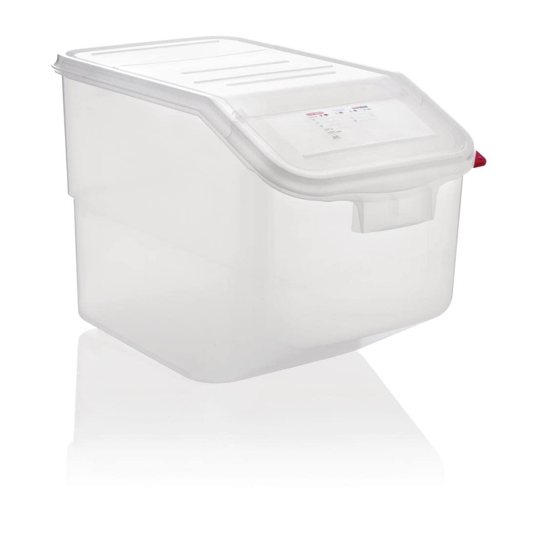 Araven Ingredient Bin, Storage Container for Large Quantity Ingredients, Use in Commercial or Home Kitchen, 13 Gallons, 1 Count,