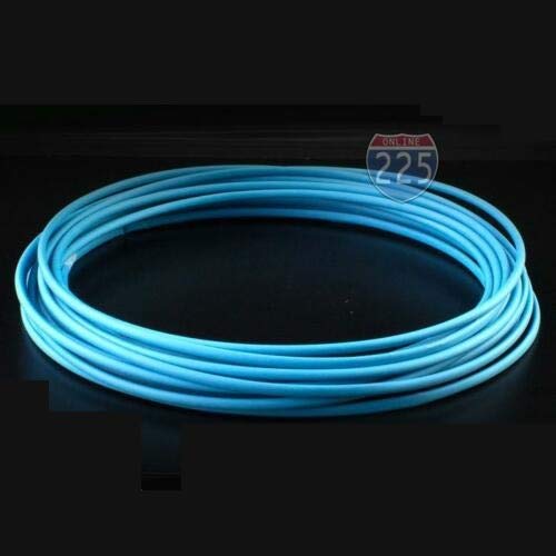 225Fwy 100 Ft 14 6Mm Polyolefin Blue Heat Shrink Tubing 2:1 Ratio