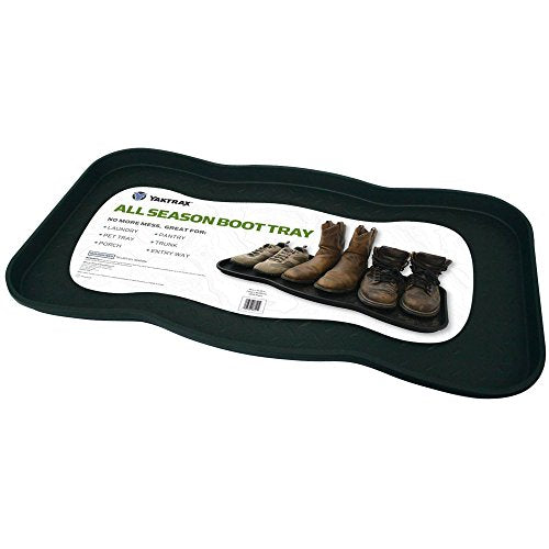 Yaktrax All-Season Boot And Shoe-Tray , Black
