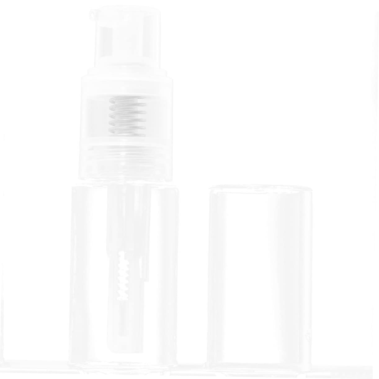 Kallory Powder Lotion 2Pcs Portable For Powder Outdoor Spray Talcum Bottle Dispenser Cream Holder Cosmetic Body Bottleml Jar Fac