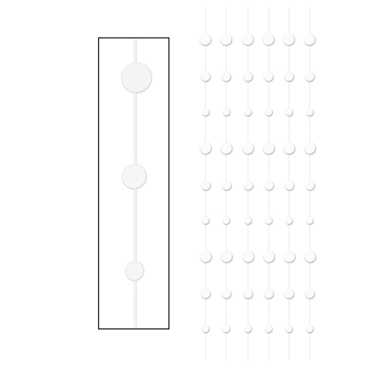 Beistle White Dot Stringers