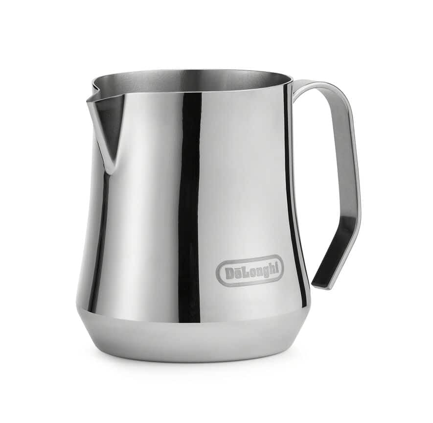 De'Longhi Milk Frothing Pitcher, Stainless Steel, 17 Oz - Dlsc069