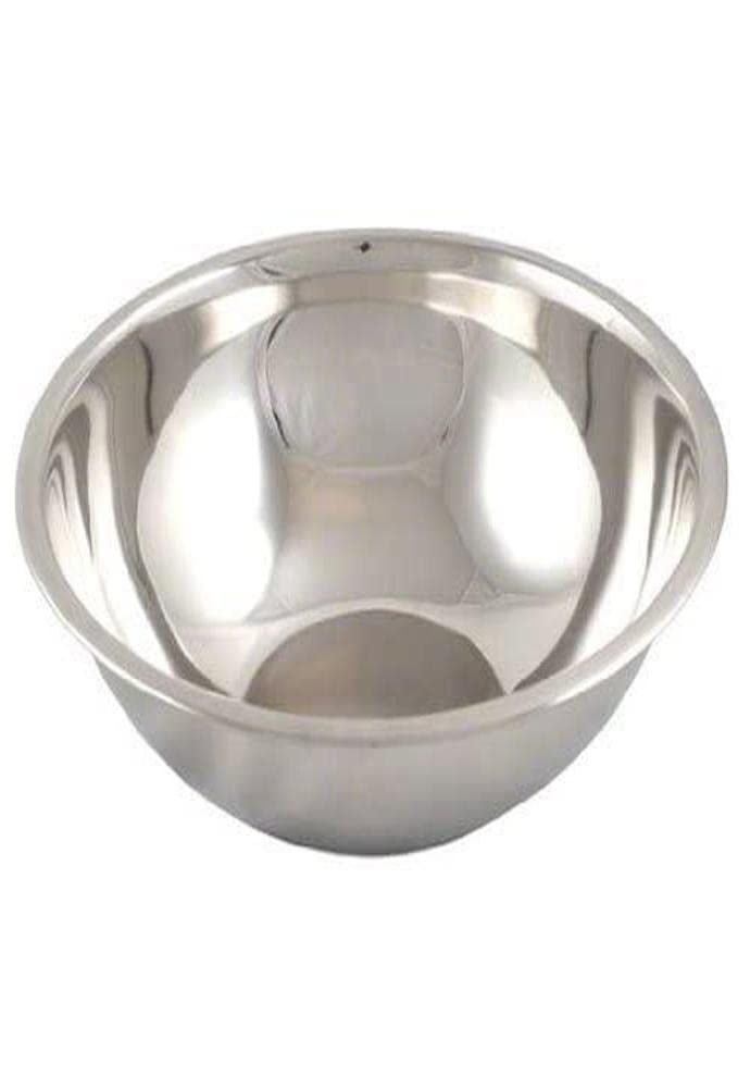 American Metalcraft, Inc. Ssb400 Stainless Steel Mixing Bowl, 10.5' Diameter, Silver, 4-Quart
