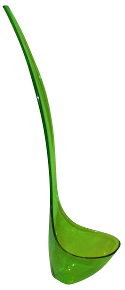 Harvest Green Plastic Punch Bowl Ladle