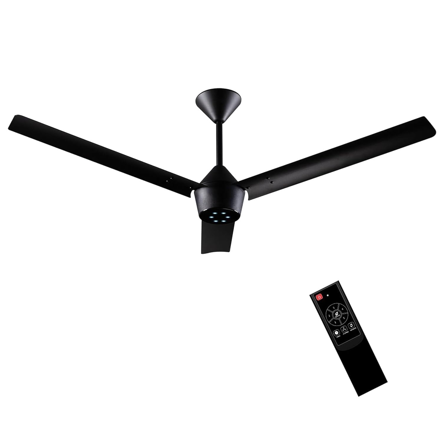 Luker Jvluker Usa 1200Mm Radial Bldc | Energy Saving Ceiling Fan With Remote | Bee 5 Star Rated Energy | Save Upto 60% On Elect