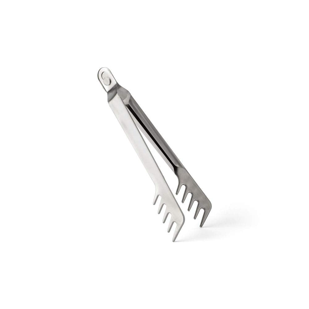 Chef'N Meat Shredding Tongs, Wide, Textured Tines, Grey