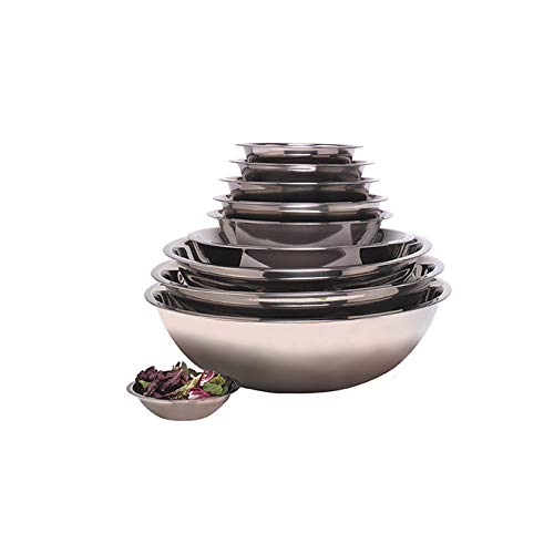 American Metalcraft 20 Qt Stainless Steel Mixing Bowl,Silver