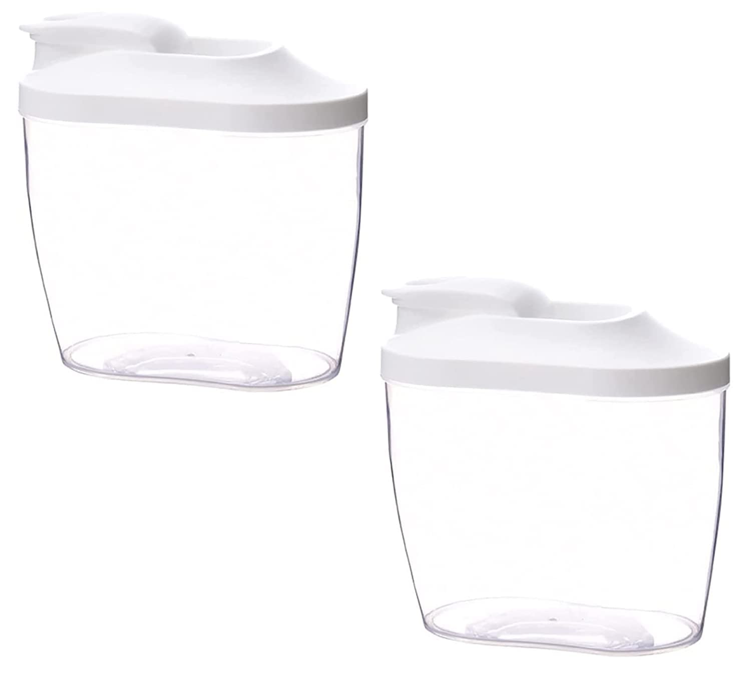 Eletree Airtight Food Storage Container | Large Plastic Canister With Easy Lock Lid | Kitchen Pantry Organizer | Dry Food Cereal