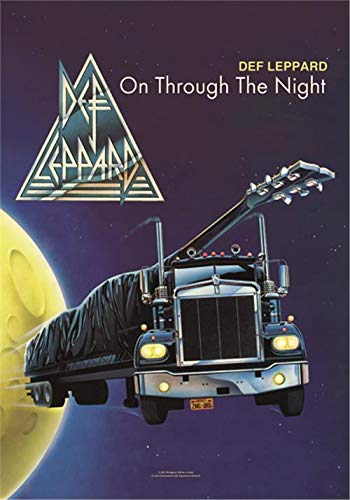 Def Leppard On Through The.. Large Fabric Poster /Flag 4' X 2.5' (Hr)