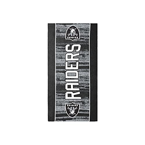 Foco Las Vegas Raiders Nfl Big Logo Beach Towel