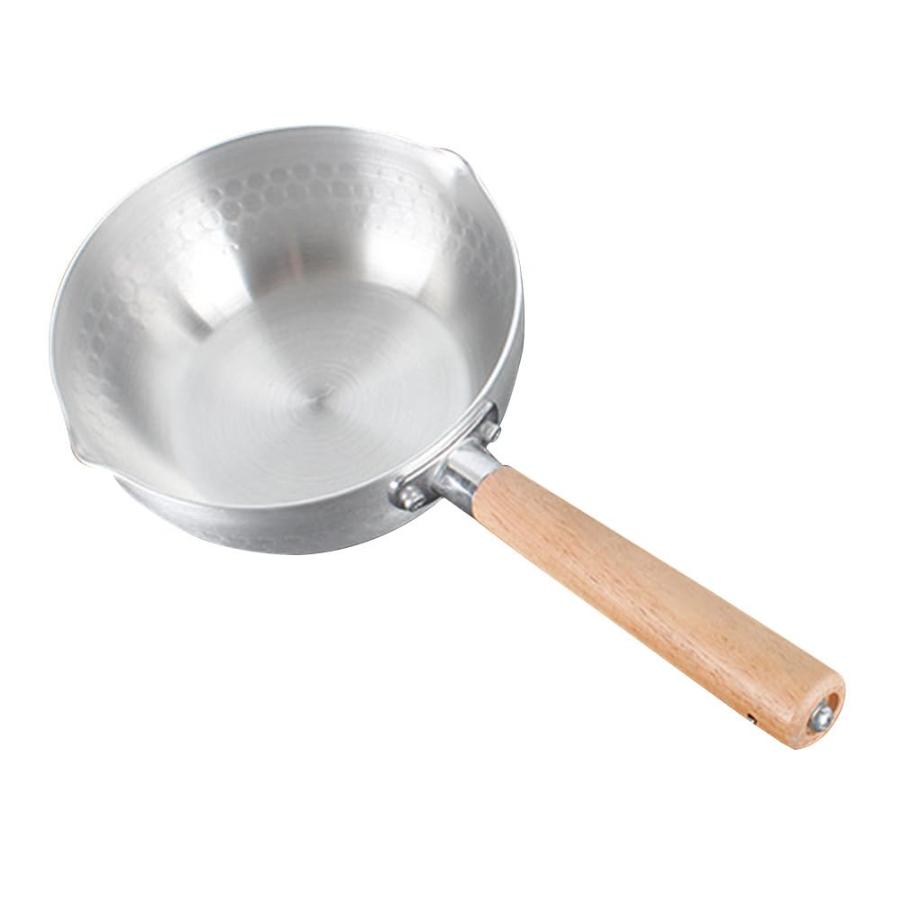 BESTYASH Milk Pot Stainless Steel Small Sauce Pan for Heating Milk Soup Instant Noodles Eggs Baby Food 14.37 in Kitchen Cookware