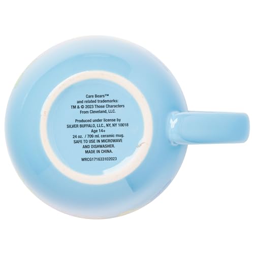 Silver Buffalo Care Bears Lineup Ceramic Soup Mug, 24 Ounces