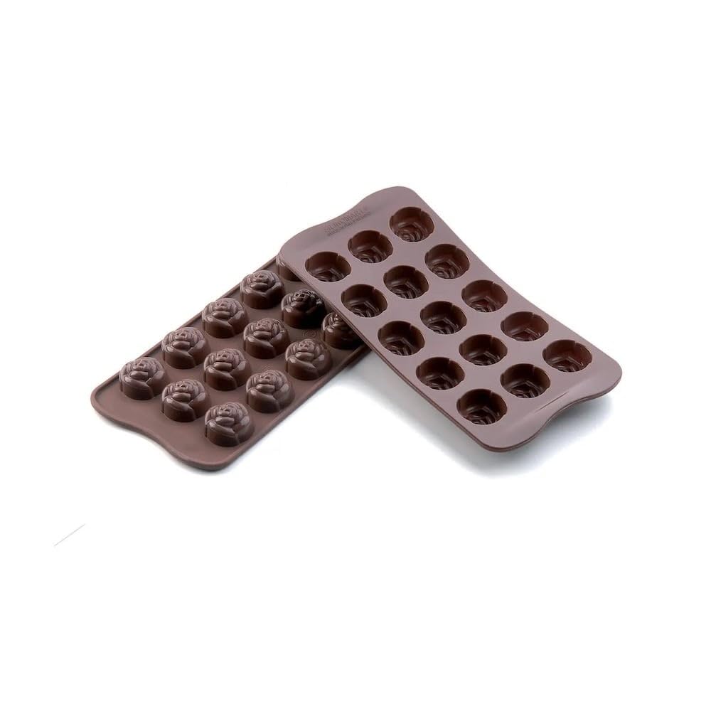 Silikomart Rose Scg13, Brown