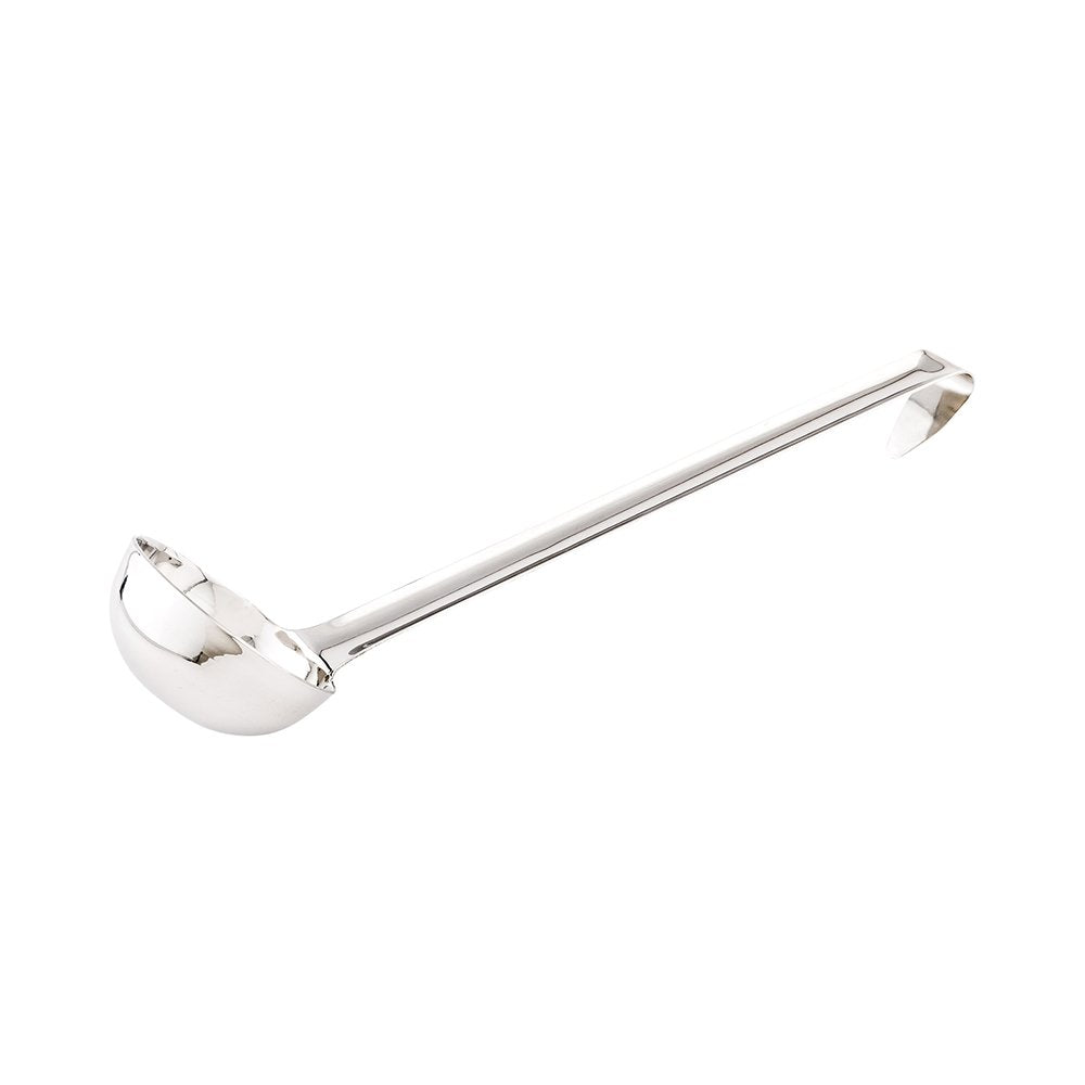 Restaurantware Met Lux 4 Ounce Portion Ladle 1 Multipurpose Portion Serving Spoon - Does Not Corrode Dishwashable Stainless Stee