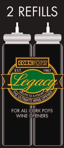 Cork Pops Refill Cartridges, 2-Pack