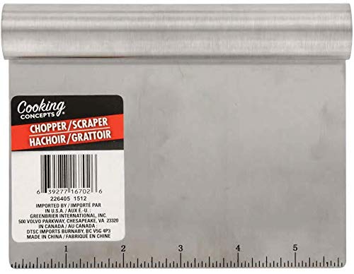 Cooking Concepts Stainless-Steel Chopper/Scraper