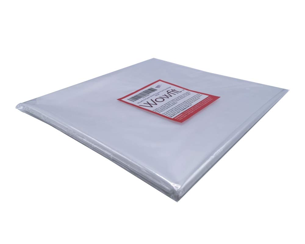 Wowfit 5 Ct 32X42 Inches Big Large Clear Plastic Bags Perfect For Blanket, Duvets, Pillows, Plush Toys, Comforter And Basement S
