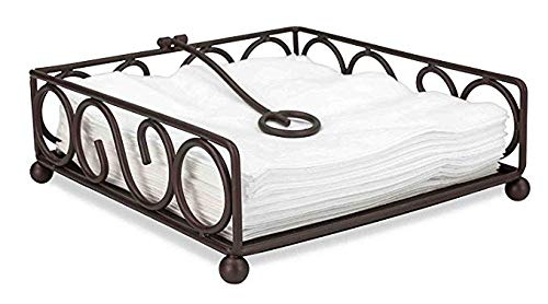 Craftland Metal Napkin Stand Tissue Paper Towel Holder For Dining Table Dcor Napkin Holder Dispenser For Kitchen Restaurant Hote