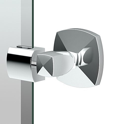 Gatco 4149LG Jewel Frameless Oval Mirror  Chrome  32''H