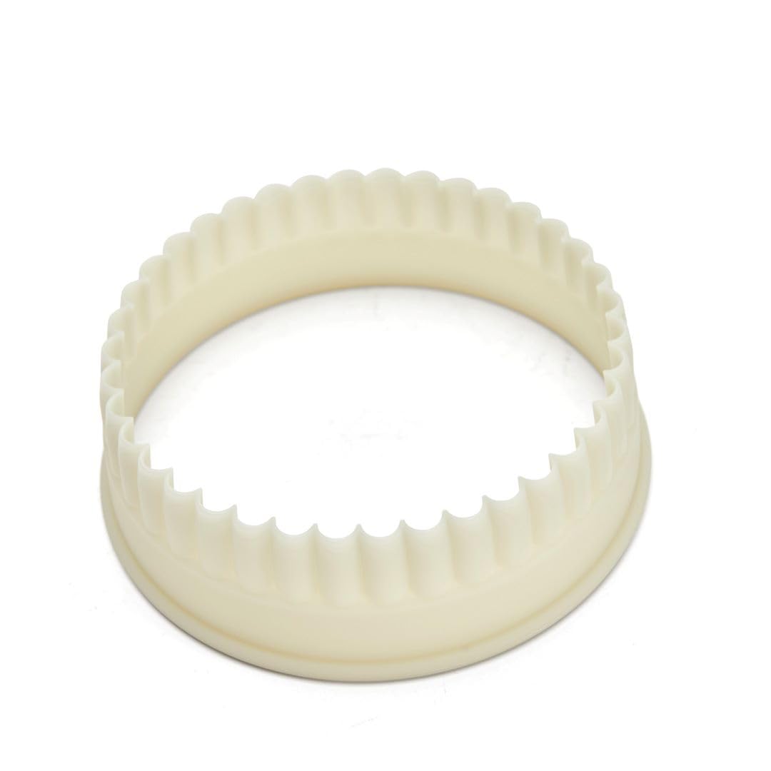 De Buyer Round Fluted Cutters - 9-Piece Set - Creates Clean, Defined Cuts, Scallops & Flutes - Dishwasher Safe