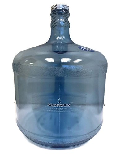 Aquanation Reusable Bpa-Free Food Grade Safe Tritan Plastic Water Bottle Jug Gallon Container Canteen - (Made In Usa) (3 Gallon