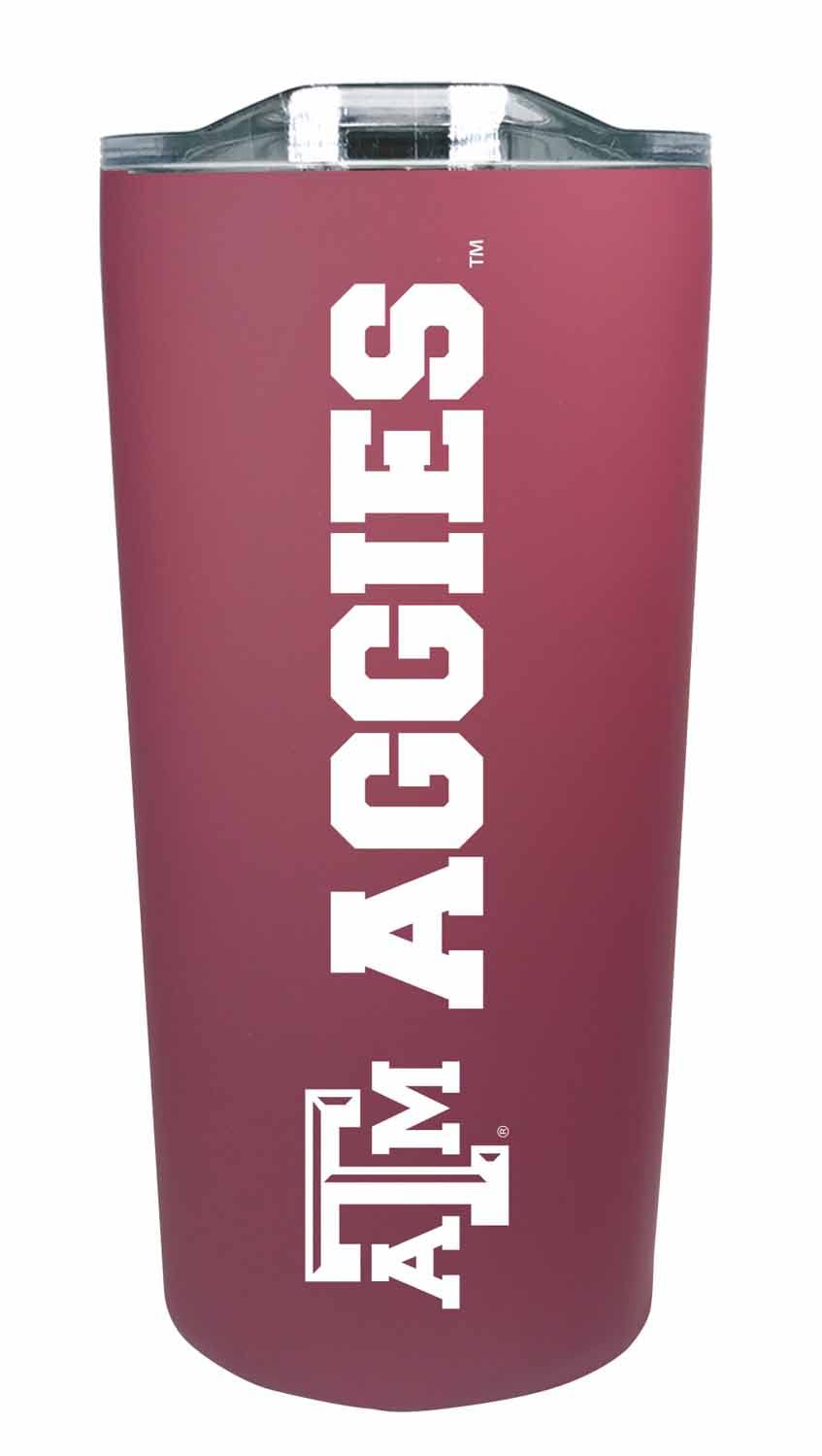 Campus Colors NCAA Stainless Steel Tumbler perfect for Gameday - 18 oz - Double Walled - Keeps Drinks Perfectly Insulated (Tuske