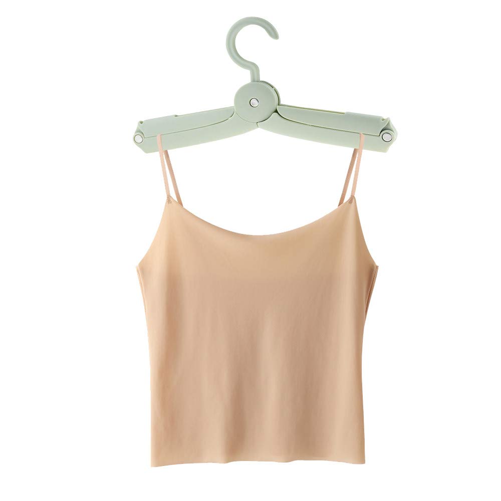 Laiyhe 6 Pack Travel Portable Folding Hanger Multi-Functional Travel Hanger Camping Travel Clothing Drying Cloth Hangers Storage