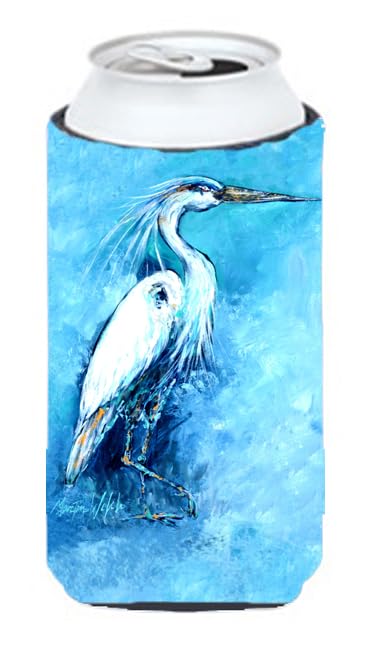 Standing Gaurd Egret Tall Boy Beverage Insulator Hugger MW1202TBC