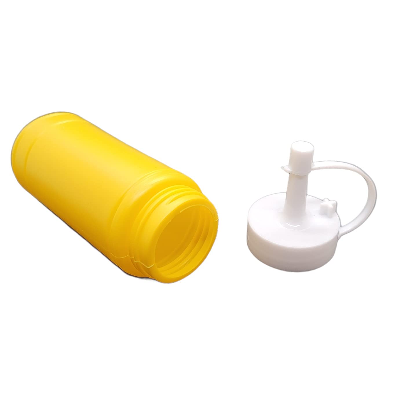 Handy Housewares 3 Pc Squeezable Picnic Condiment Mini 4 Oz. Squeeze Dispenser Storage Bottles - Great For Ketchup Mustard And B