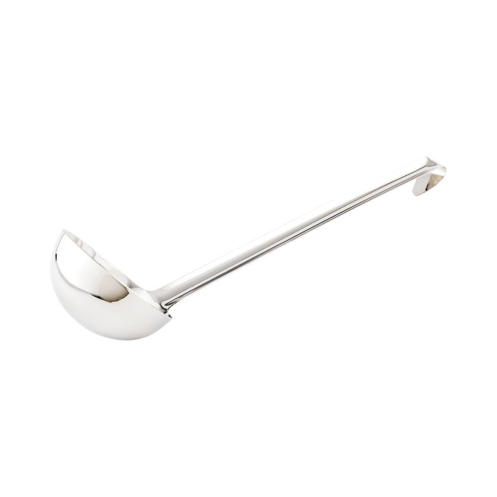 Restaurantware Met Lux 8 Ounce Portion Ladle 1 Multipurpose Portion Serving Spoon - Does Not Corrode Dishwashable Stainless Stee