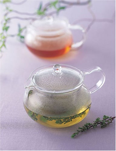 HARIO ChaCha Kyusu Glass Tea Pot, 450ml, Model CHJMN-45T, Perfect for Tea Lovers