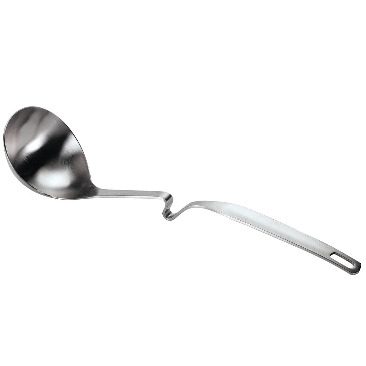 Stainless Steel Ladle With Rim Rest - Ladles Soup