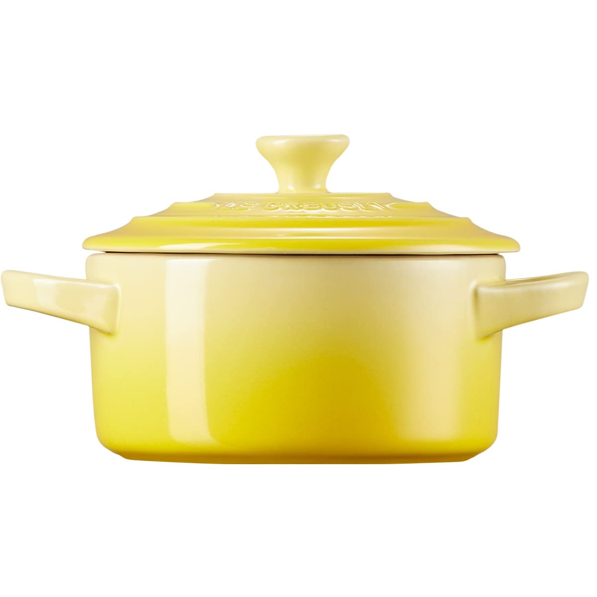 Le Creuset Stoneware Mini Round Cocotte, 8 Oz., Soleil