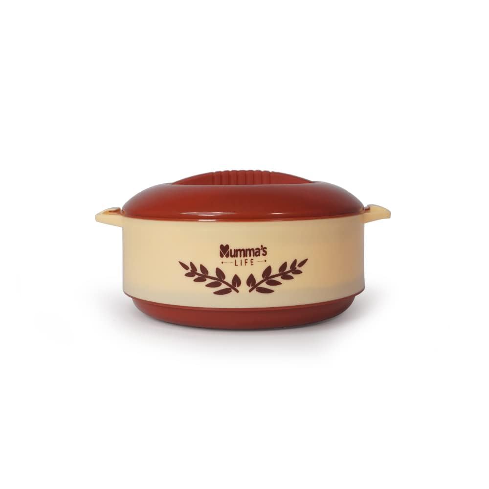 Life Casserole, Storage Container, 1 Piece, Plastic (3800Ml) (Brown)