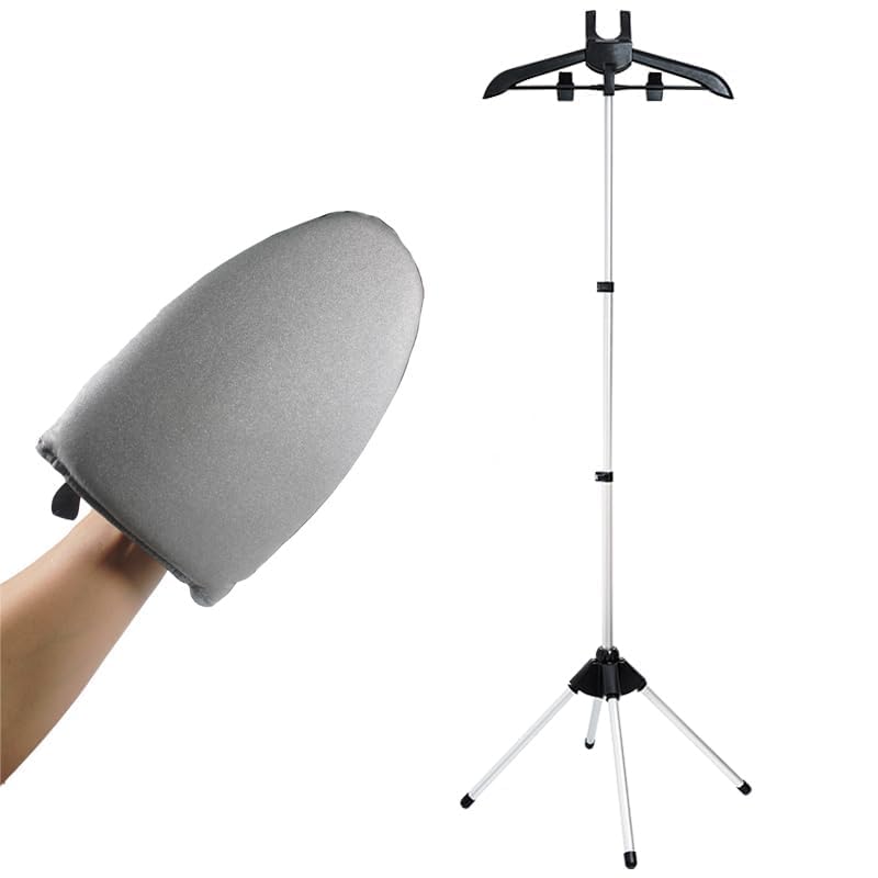 Garment Steamer Ironing Gloves And Garment Hanger For Steaming Clothes,Steam Rack For Clothes,Handheld Garment Steamer Rack,Clot