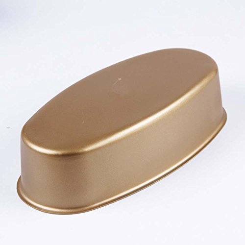 Damast Oval Cheese Cake Mold, Non-Stick Gold Cake Pan, Model 14160468