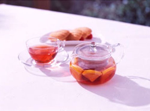 HARIO ChaCha Kyusu Glass Tea Pot, 450ml, Model CHJMN-45T, Perfect for Tea Lovers
