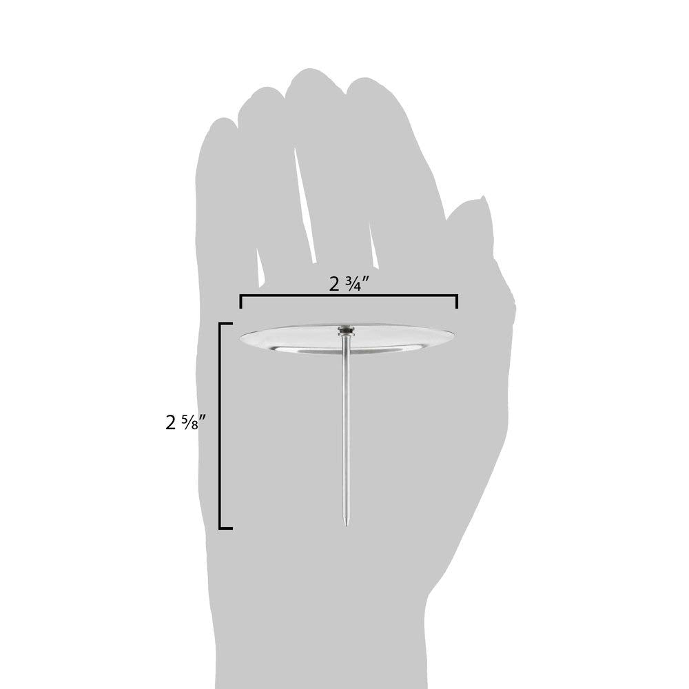 Ateco Flower Nail, Extra-Large Rose, 3'' Diameter