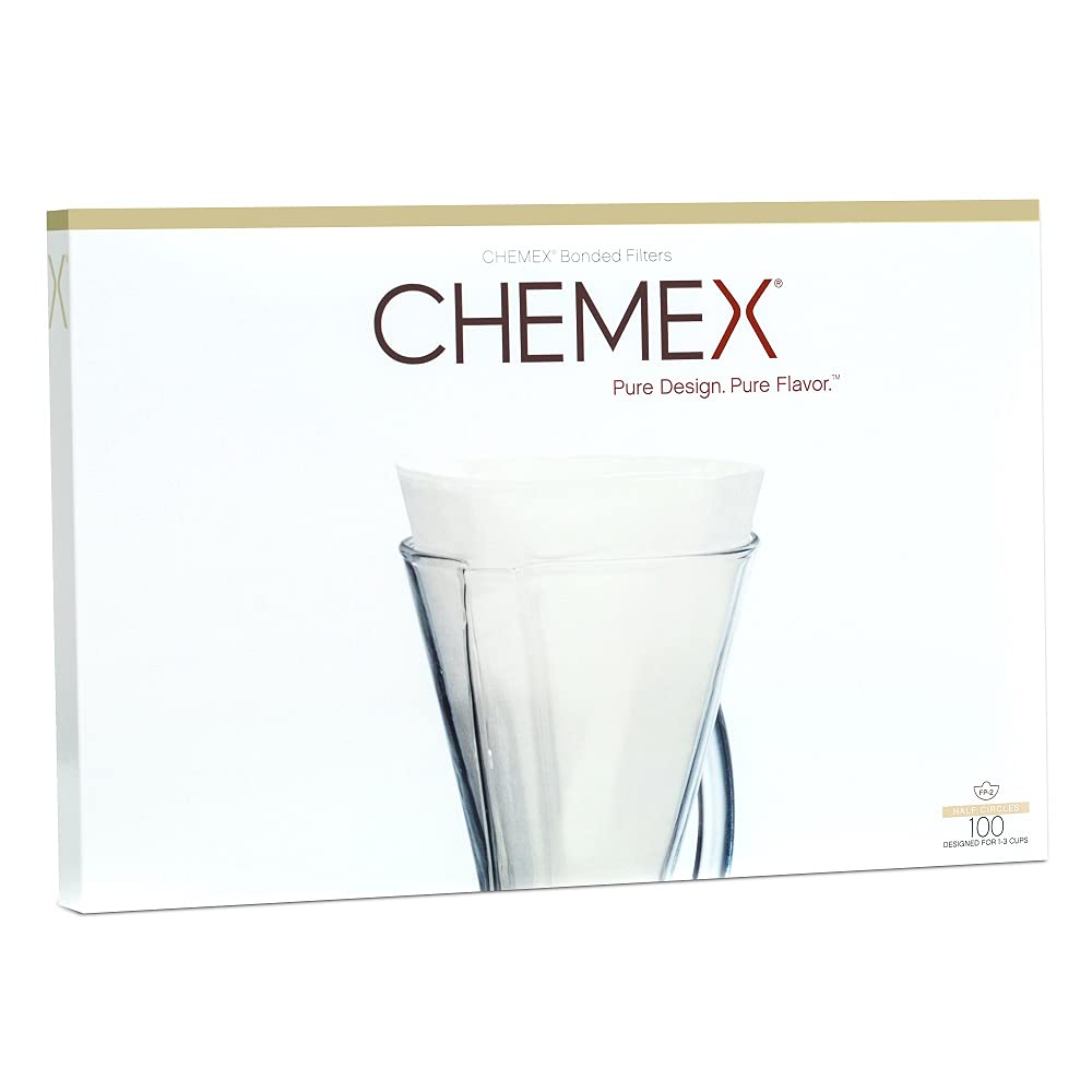 Chemex Bonded Filter - Half Moon - 100 Ct