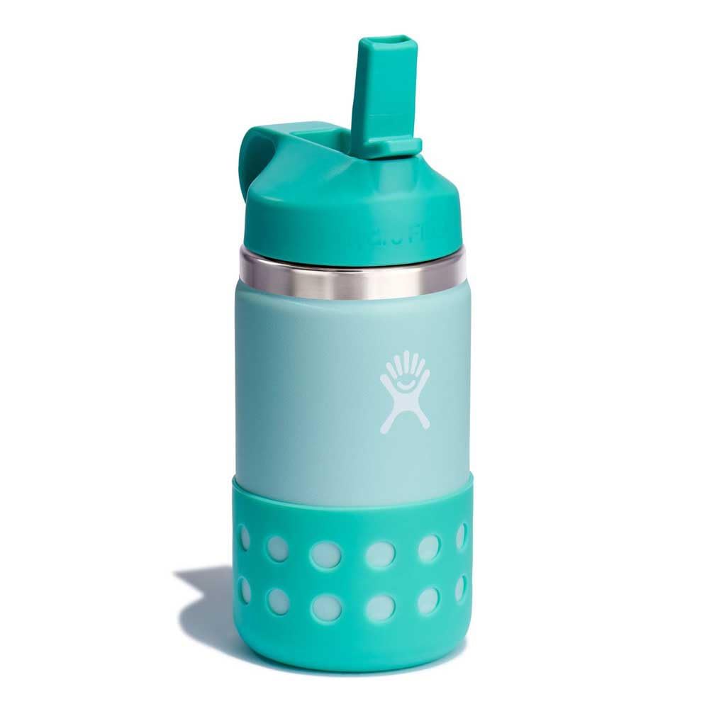 Hydro Flask 12 Oz Kids Wide Mouth Straw Cap And Boot Dew
