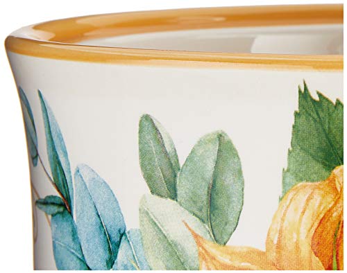 Certified International Sunflower Fields 3 Piece Canister Set, 52 Oz, 74 Oz, 96 Oz. Capacity, Multi Colored