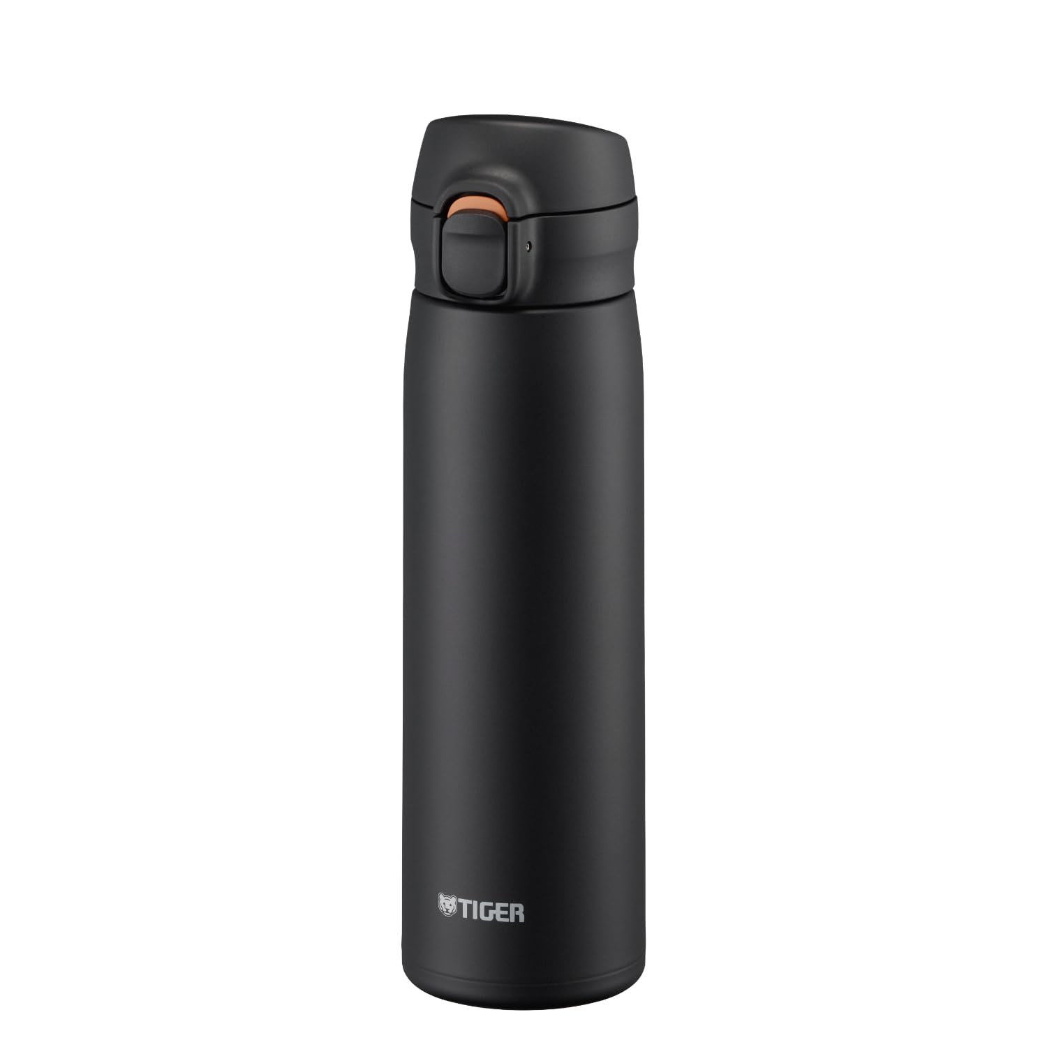 Tiger 500ml Stainless Steel Vacuum Insulated Water Bottle, Keeps Hot or Cold, Flip Top Cap, 23.5cm H x 6.6cm W